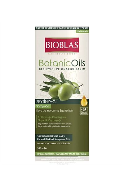 Bioblas 360 Ml Dry Damaged Shampoo Hair