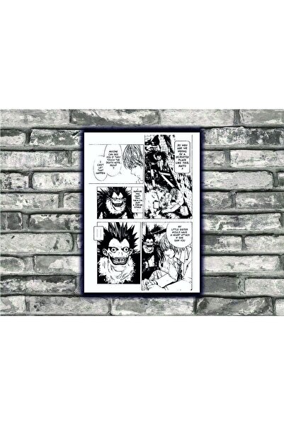 Genel Markalar Death Note Ahşap Tablo