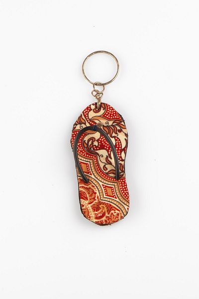 Dünyadan Hediyeler Authentic Motif Slippers Keychain