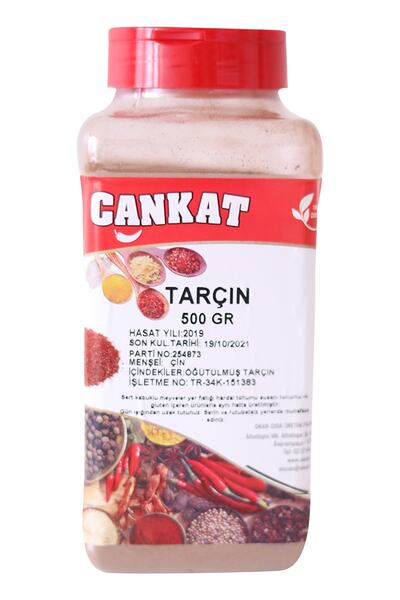 Tarçın 500 Gr (pet Kutu)