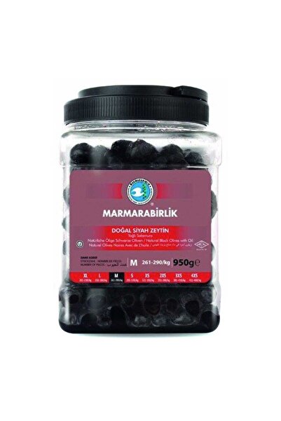MarmaraBirlik Süper Doğal Yağlı Salamura Pet Zeytin 950 Gr