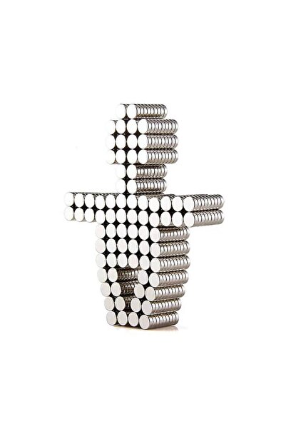 Dünya Magnet 25 Adet 6mm X 2mm Yuvarlak Güçlü Neodyum Mıknatıs Magnet(25'li Paket)