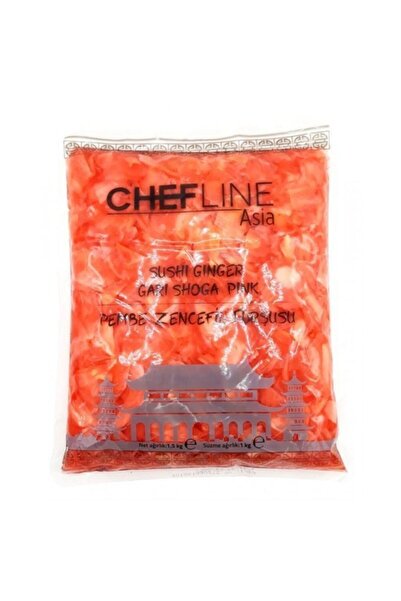 Chefline Cheflıne Pink Gari Shoga Pembe Zencefil Turşu 1,5 Kg Net 1 Kg