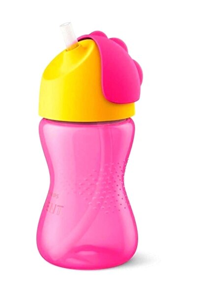 Philips Avent Scf798/02 - Pink Straw Cup, 300 Ml, 12+ 7200861