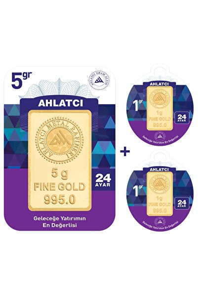 Ahlatcı 24 Ayar - 7 Gram Külçe Altın