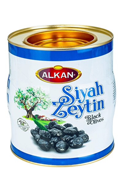 Alkan Az Tuzlu Sıyah Zeytın 2 kg