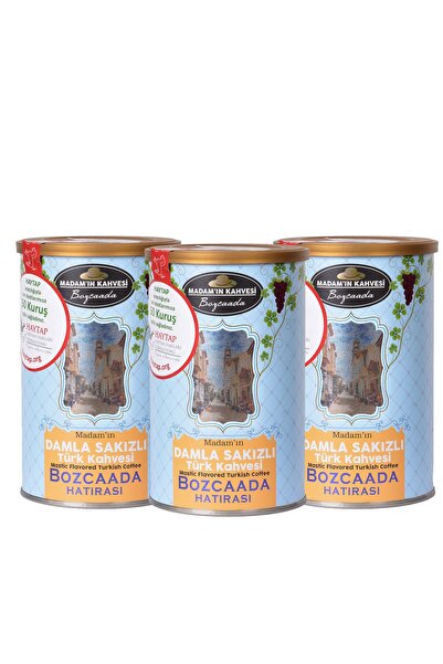 Madamın Kahvesi Madam’ın Damla Sakızlı Türk Kahvesi 3x250g