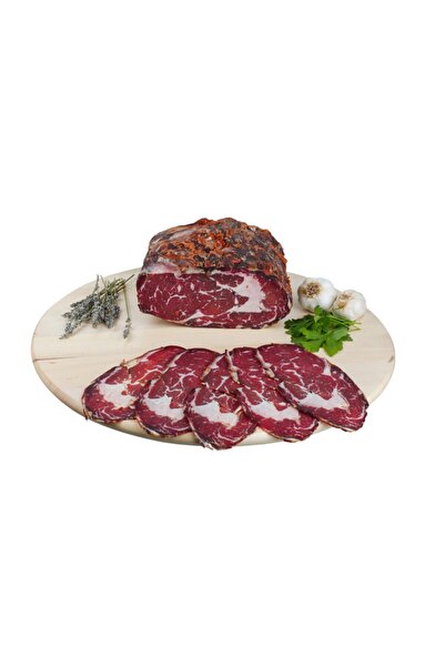 ÜNLÜ SUCUK PASTIRMA Çemensiz Tütünlük Pastırma 1kg