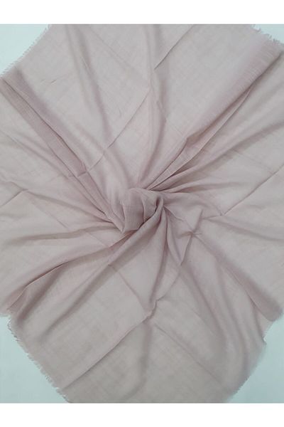 BENLİ Γυναικείο Φουλάρι Βαμβακερό Πούδρα 100x100 cm