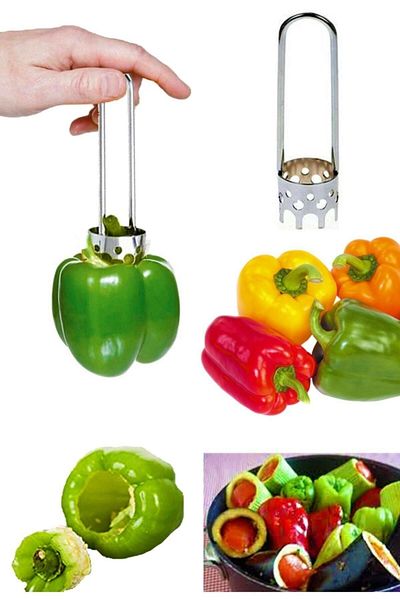 morponi Practical Stuffed Pepper and Zucchini Carver