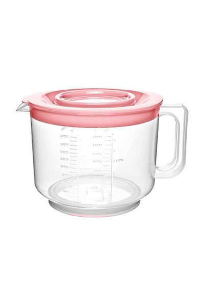 morponi 2 Lt Non-Splashing Mixer Bowl with Special Protection Lid