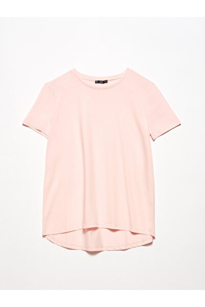 Dilvin Tricou de bază cu decolteu rotund pentru femei 101A03471