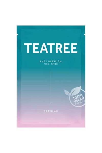 Barulab The Clean Vegan Teatree Mask - Acne Soothing Mask 23gr