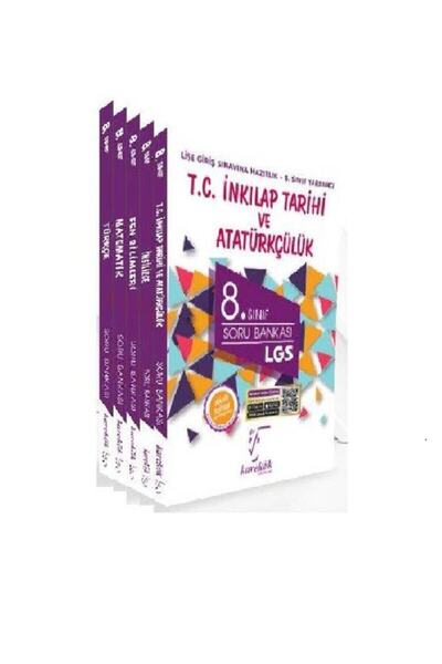 Karekök Yayınları Karekök 8. Sınıf Matematik-fen-türkçe-inkılap-ingilizce Seti