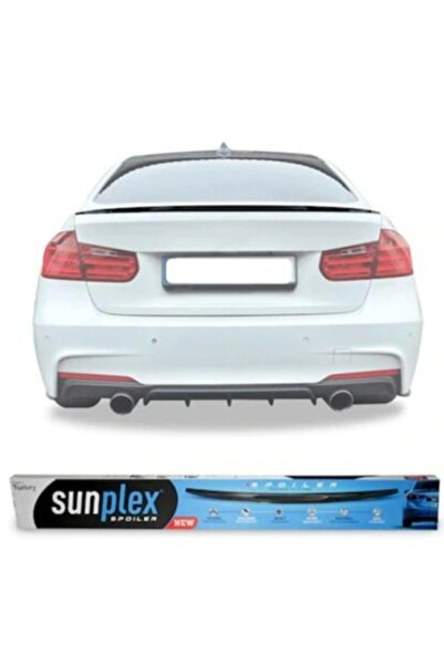 Genel Markalar Bmw F30 Spoiler Bagaj Üstü Sunplex Piano Black 2012-2018 Arası