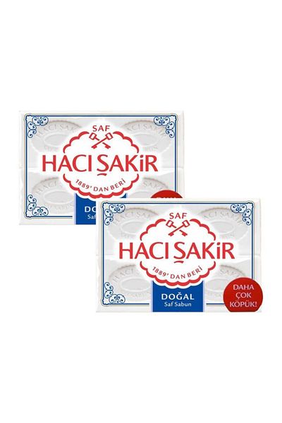Hacı Şakir Natural Mold Soap 4x150 Gr X 2 Pieces
