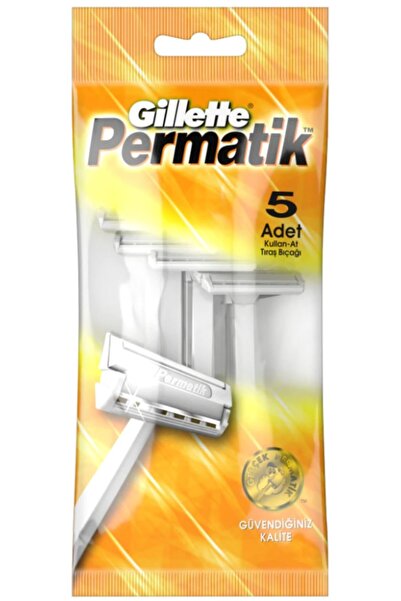 Gillette Lamă de ras Permatik 1 de unică folosință, pachet de 5