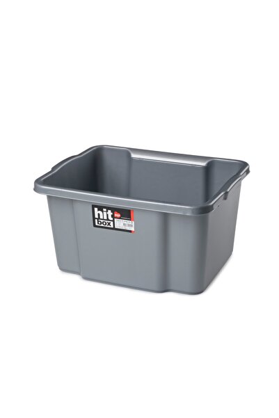 Bora Plastik Bora Portatif Kasa No:3 – 24,9 Lt Gri Renk Bo454