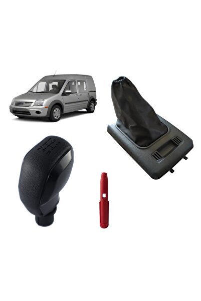 Moda Garage Ford Connect Çerçeveli Vites Körüğü Ve Siyah Spor Vites Topuzu