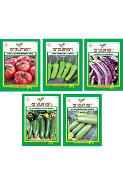 Karahasanoğlu Tarım Köy Tipi Domates-mazamort Biber-çizgili Patlıcan-beith Al...