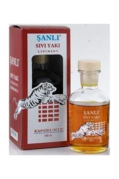 Şanlı Sıvı Yakı Liniment Kapsikumlu 100 Ml