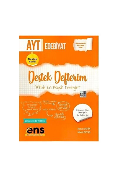 Ens Yayıncılık AYT Türk Dili ve Edebiyatı Destek Defterim Fenomen Seçimi Ayra...