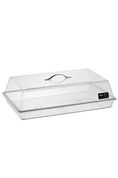 Bora Plastik Dikdörtgen Pasta Kek Kabı Takım No:2 Bo355