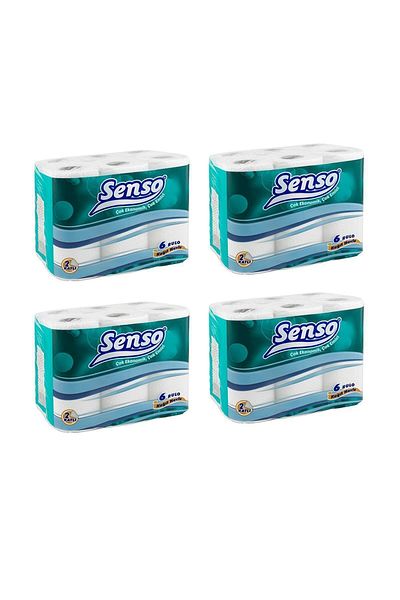 Senso 4 Pack of 6 Paper Towels - 24 Rolls