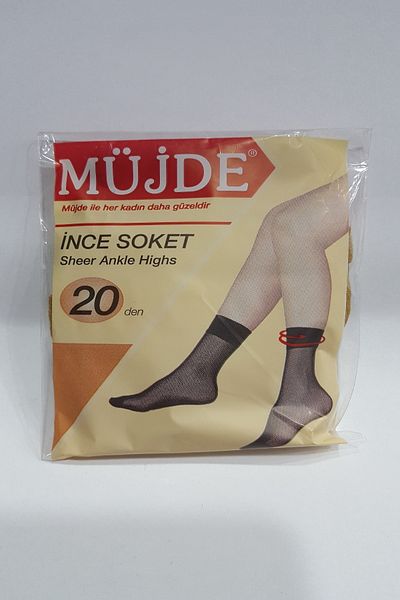 Müjde Thin Socket 20 Denim 6-Piece Socks