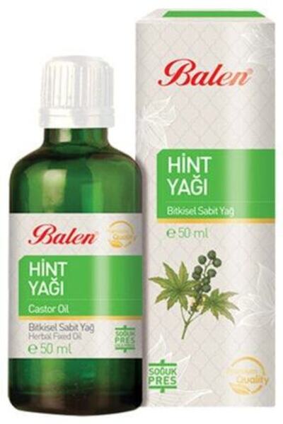 Balen Soğuk Pres Hint Yağı 50ml