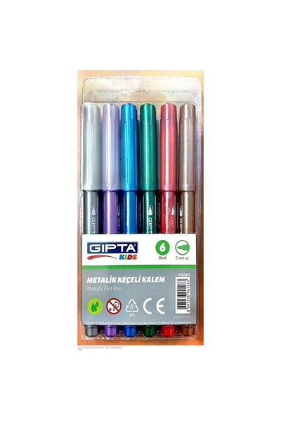 Gıpta Metallic Felted Pen K4040