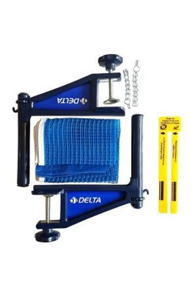 Delta Iron Colored Blue Table Tennis Net - Ads 504