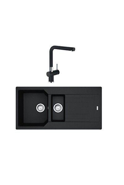 Franke Urban Ubg 651 Nero Granit Evye Actıve Batarya Set