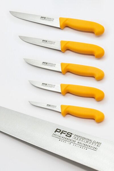 Solingen Profesyonel Kasap Bıçağı Tam Set 5 Adet