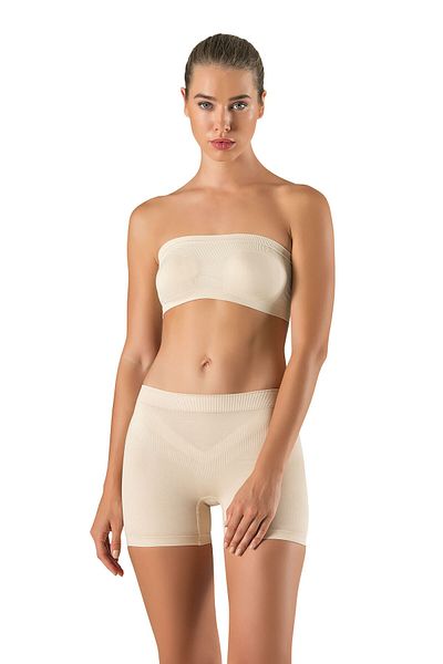 MODANTY Στράπλες Seamless Αντιολισθητικό Bustier - Γυναικείο Πλεκτό Σουτιέν