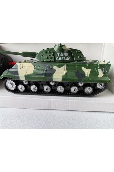 Duman Oyuncak Leopar Tank Uzaktan Kumandalı Fuul Fonksiyonışıklı Sesli Boyu 18 Cm Pilli