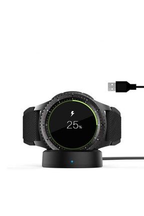 Zore Samsung Gear S2 Usb arj Kablosu Aleti Yuksek Kalite H zl Manyetik arj Aleti