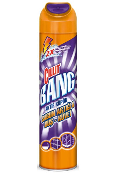 Cillit Bang Aktif Köpük Sabun Duş Küvet Temizleyici 600 Ml