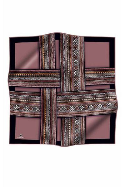 Vissona Γυναικείο κασκόλ Dusty Rose Tivil - 17025