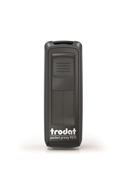 Trodat ختم الجيب P4 38x14 ملم جسم أزرق لباد أسود 9511
