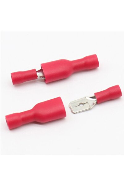 Mas (200 Adet) Maasco Tam Izoleli Dışı Faston + Erkek 0.5-1.5 Mm2