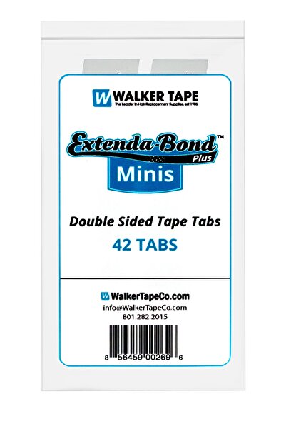 Walker Tape Extenda Bond Plus Mini's Protez Saç Bandı Delikli 3/4'' X 1 1/2''...