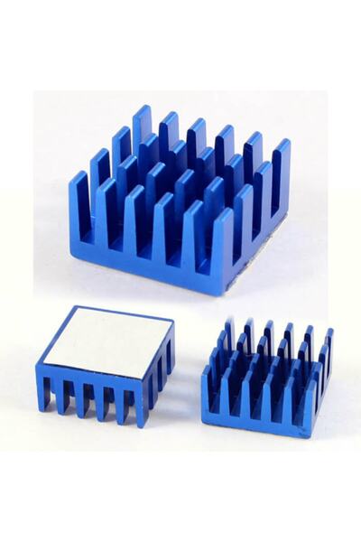 WOZLO Chipset - Ram - Anakart - Ekran Kartı Soğutucu 15x15x6mm Mini Alüminyum...