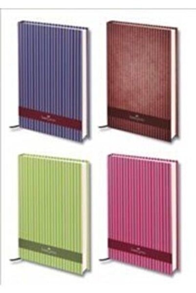 Faber Castell L Çizgili Sert Kapaklı A5(15x21cm) 120 Yaprak Çizgili Defter