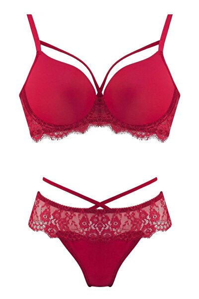 Nurteks Жіночий бордовий бюстгальтер без чашок