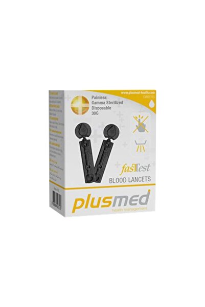 PlusMed Fasttest 30g Lanset 100lü Parmak Delme Iğnesi