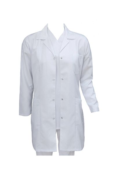 Palmiye Women's Open Collar Doctor Teacher Lab Apron