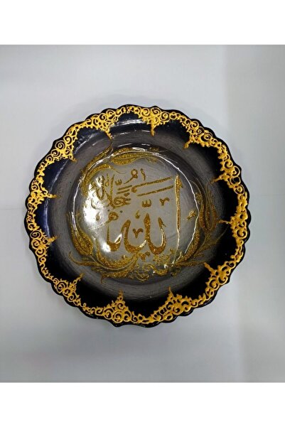 Sultan Çini 30 Cm Altın Yaldızlı Tabak