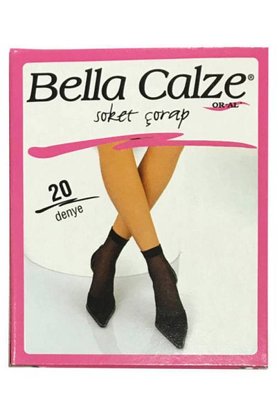 Bella Calze Дамски тънки чорапи Bronze 20 Den, матови, 6 броя