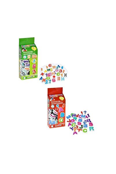LAÇO Utku Oyuncak Manyetik Sayılar + Manyetik Harfler